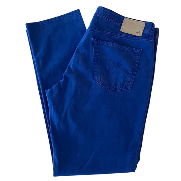 Ag Adriano Goldschmied Other - AG Adriano Goldschmied The Graduate Pants Mens 36x34 Blue Tailored Leg